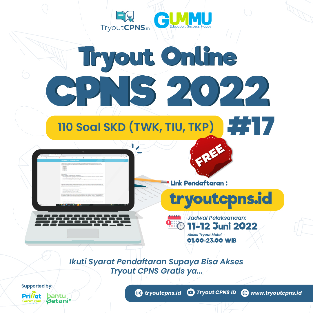 TO CPNS Gratis Batch 17