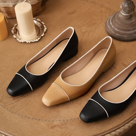 sepatu kerja wanita flat